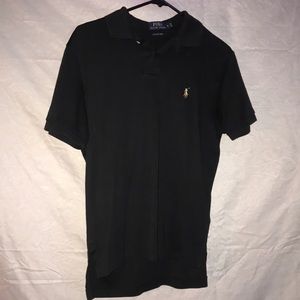 Black short sleeve POLO shirt